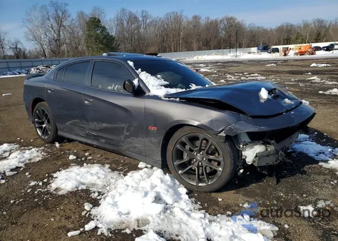 2021 Dodge Charger Scat Pack z USA, uszkodzony, nr VIN 2C3CDXGJ7MH623095